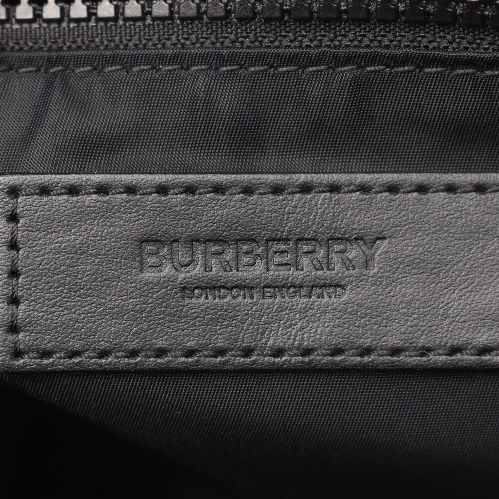 Burberry Horseferry Nylon Tote Bag Black Gray - Picture 4 of 6